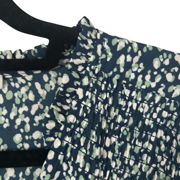 Abstract dotted peplum top from Collective Concepts size 3X - Picture 6 of 6